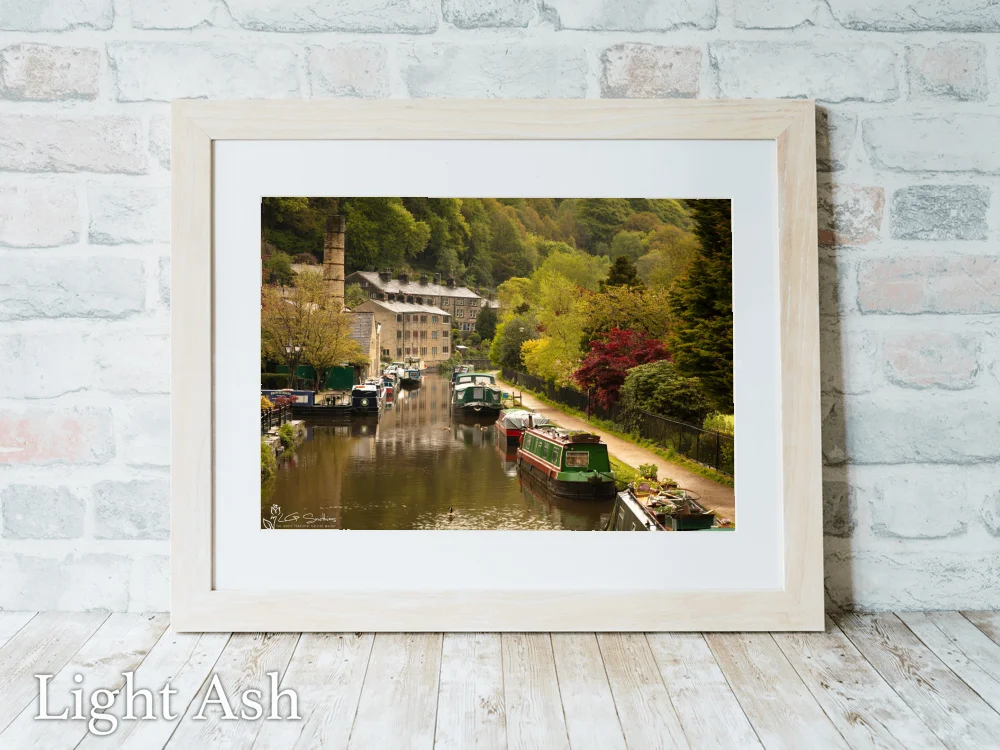 Hebden Bridge Yorkshire 5 Hebden Bridge Yorkshire - Light-Ash-Landscape-Frame