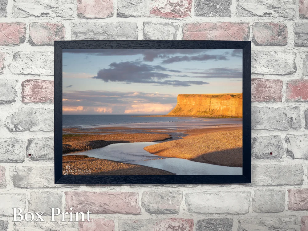 Huntcliff From Saltburn Beach 4 Huntcliff From Saltburn Beach - Landscape-Box-Print