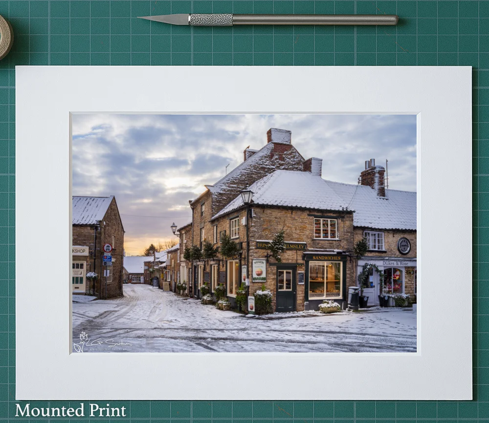 Hunters of Hemsley 2 Hunters of Hemsley - Landscape-Mounted-Print