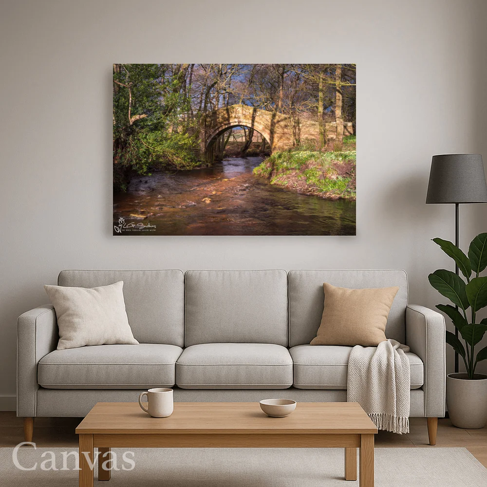 Hunters Sty Bridge Westerdale 8 Hunters Sty Bridge Westerdale - Wall-art-for-living-room-landscape
