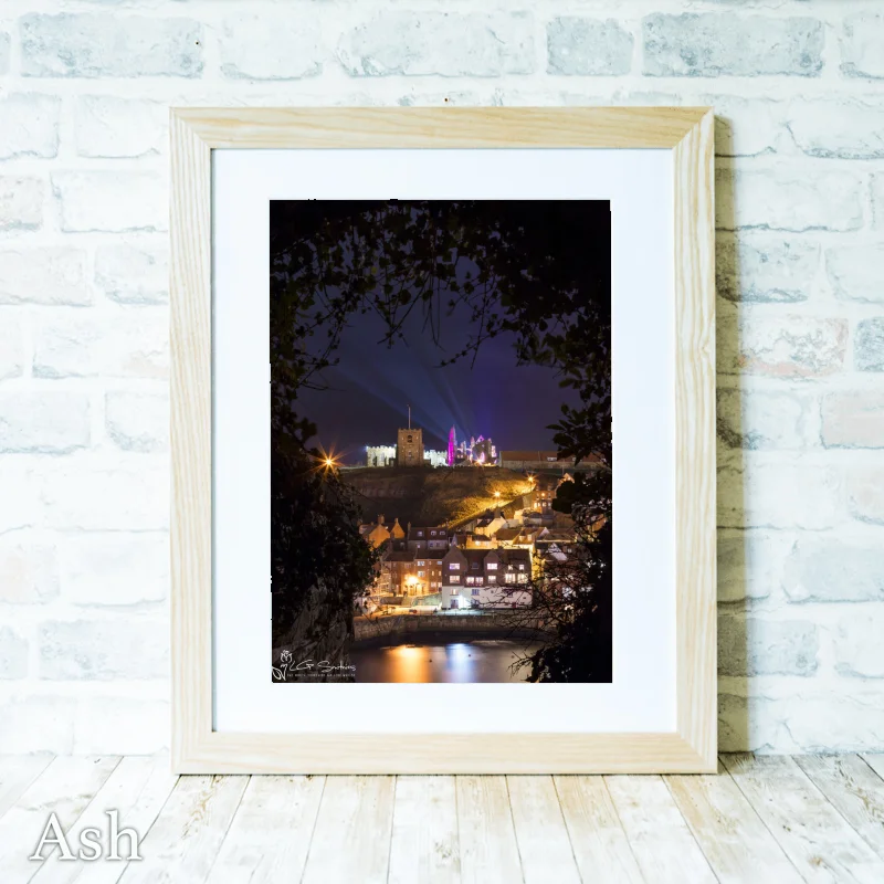 Illuminated Abbey And The 199 Steps Through The Tunnel 5 Illuminated Abbey And The 199 Steps Through The Tunnel - Ash-Portrait-Frame