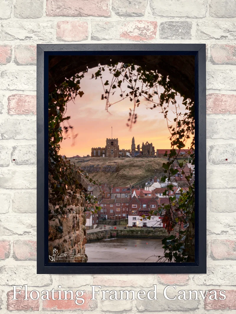 Khyber Pass Tunnel Whitby 7 Khyber Pass Tunnel Whitby - Float-Frame-Canvas-Portrait