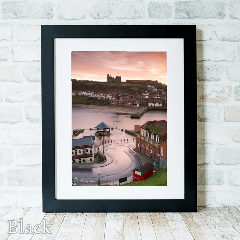 Khyber Pass Whitby 3 Khyber Pass Whitby - Black-Portrait-Frame