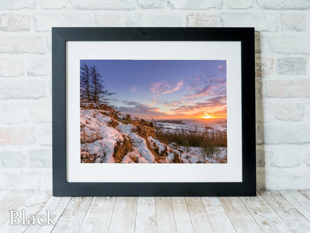 Kildale Sunrise 6 Kildale Sunrise - Black-Landscape-Frame