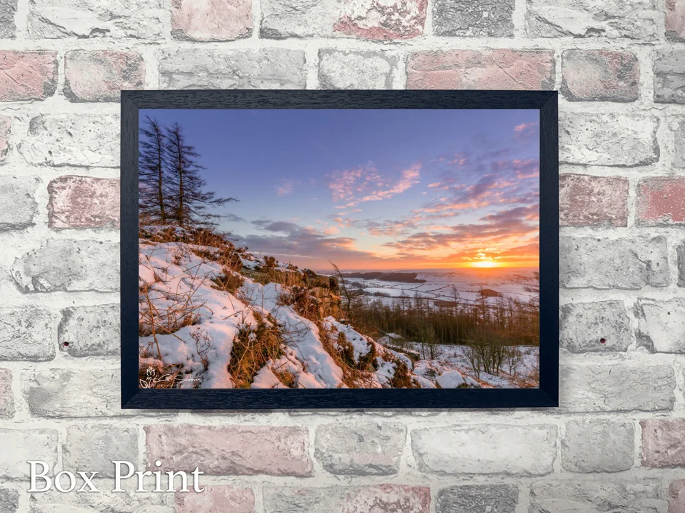 Kildale Sunrise 4 Kildale Sunrise - Landscape-Box-Print