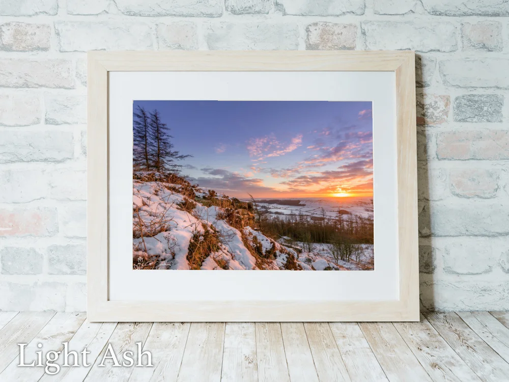 Kildale Sunrise 5 Kildale Sunrise - Light-Ash-Landscape-Frame