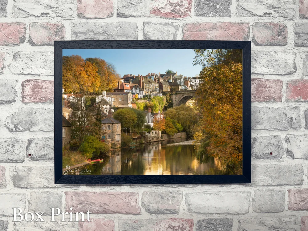 Knaresborough Autumn 4 Knaresborough Autumn - Landscape-Box-Print