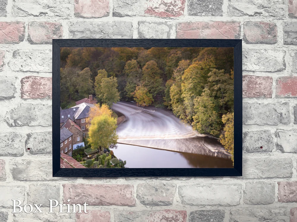 Knaresborough Castle Mill 4 Knaresborough Castle Mill - Landscape-Box-Print