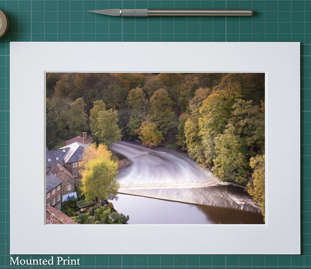 Knaresborough Castle Mill 2 Knaresborough Castle Mill - Landscape-Mounted-Print