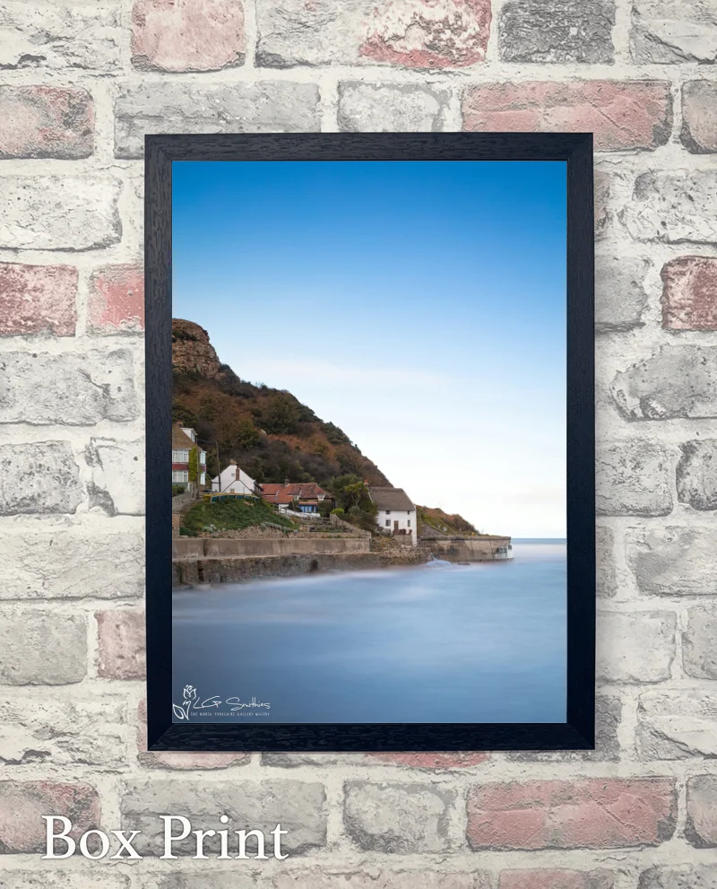Lady Palmer's on a Fresh Autumn Day at Runswick 7 Lady Palmer's on a Fresh Autumn Day at Runswick - Box-Print-Portrait