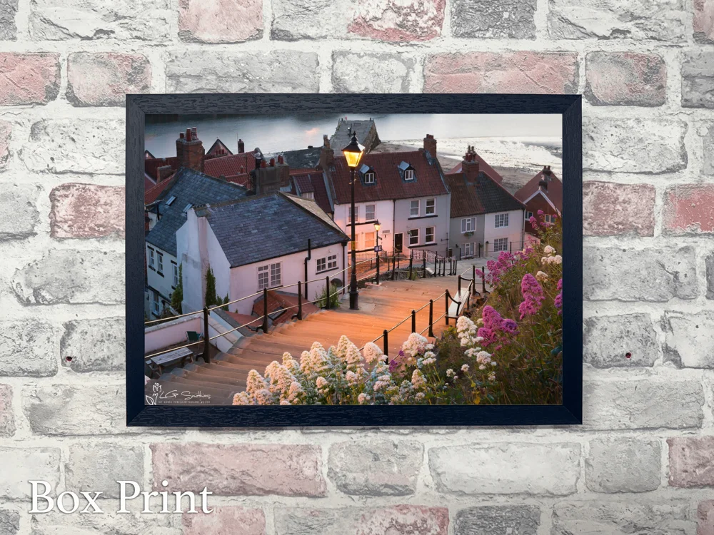 Lamp On The 199 Steps Landscape 4 Lamp On The 199 Steps Landscape - Landscape-Box-Print