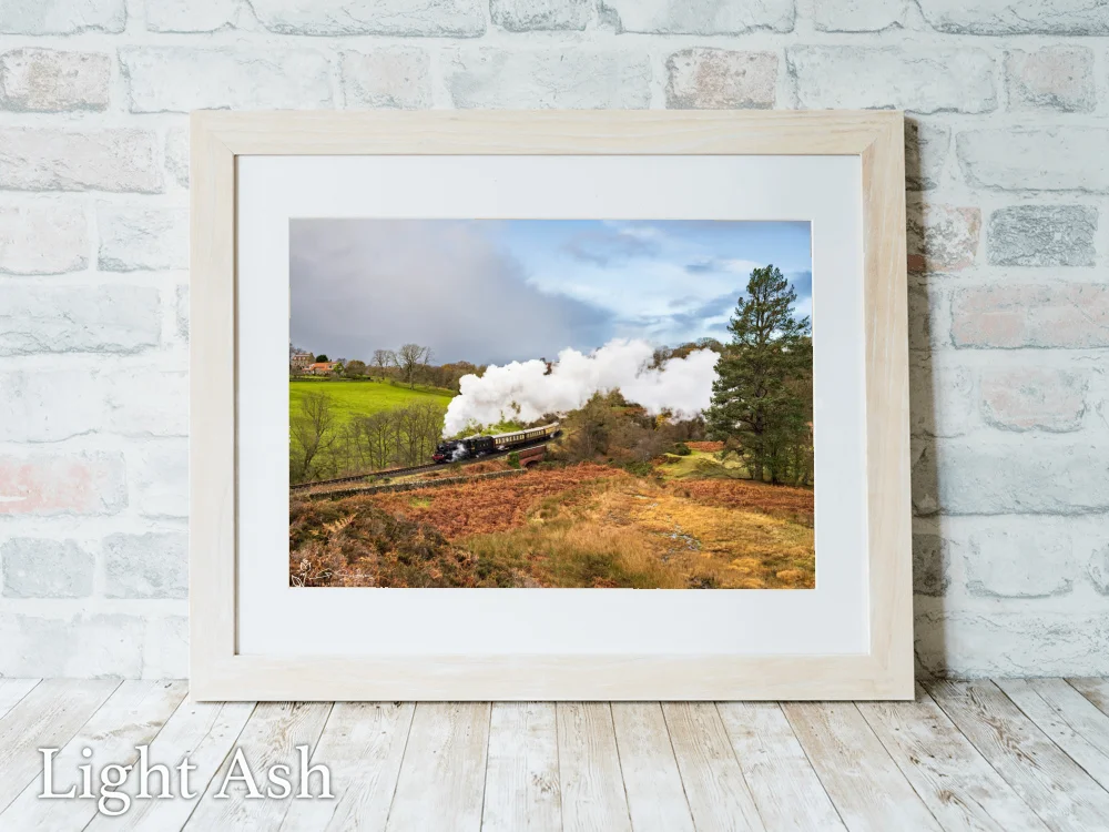 Late Autumn At Darnholme 5 Late Autumn At Darnholme - Light-Ash-Landscape-Frame
