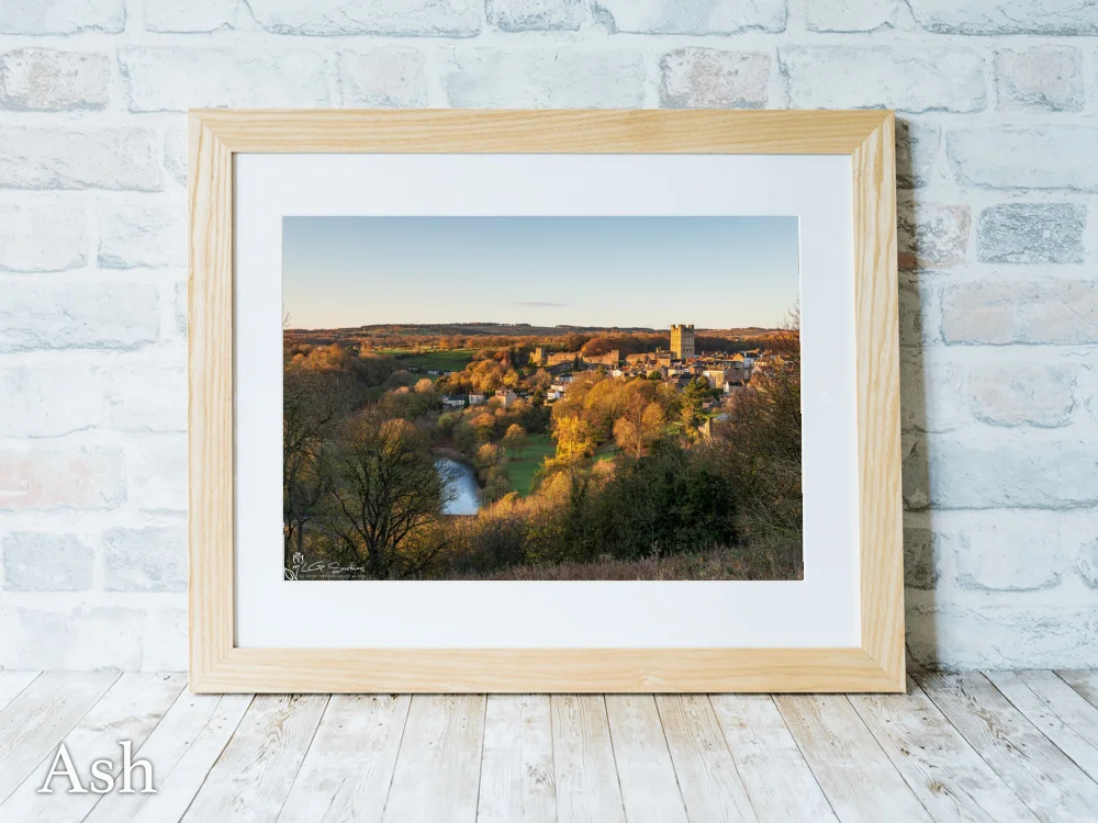 Late Autumn At Richmond Castle 7 Late Autumn At Richmond Castle - Ash-Landscape-Frame