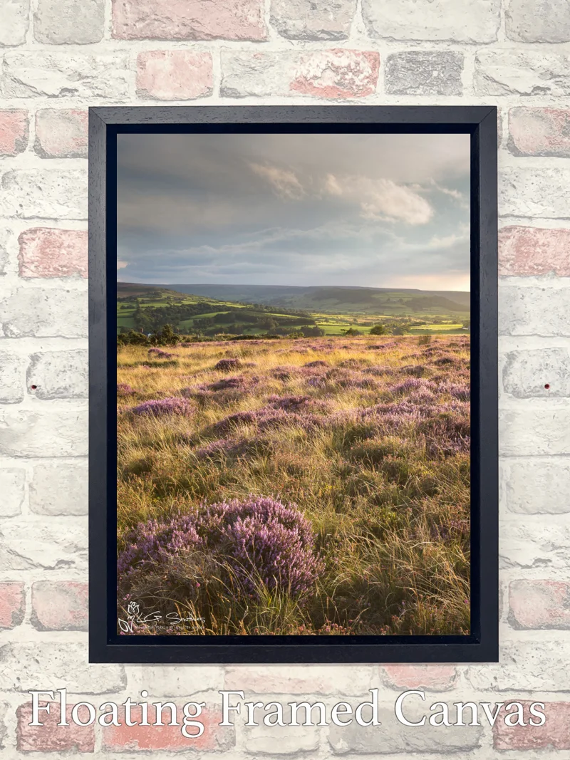 Lealholm Moor 7 Lealholm Moor - Float-Frame-Canvas-Portrait