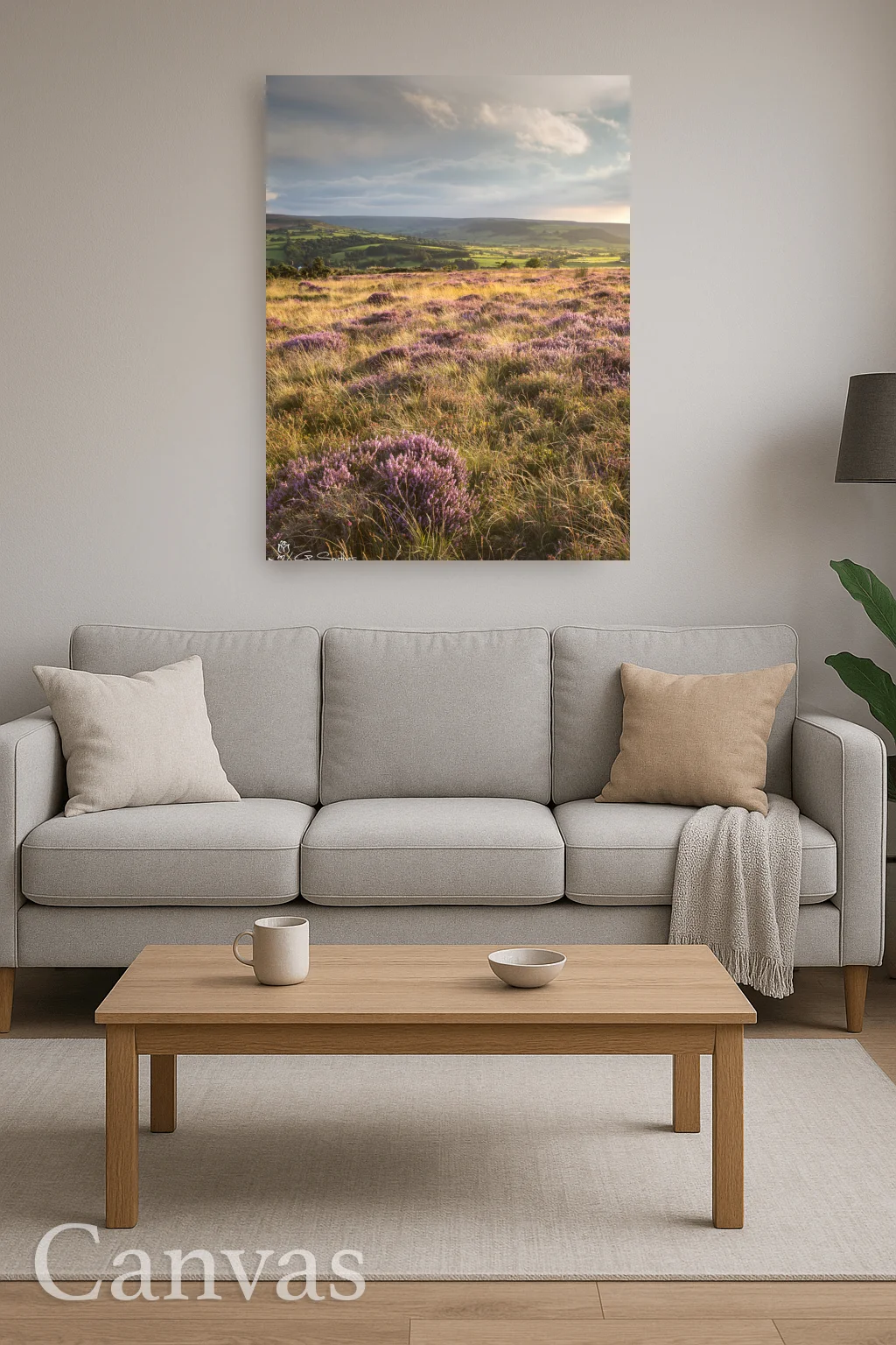 Lealholm Moor 8 Lealholm Moor - Wall-art-for-living-room-portrait