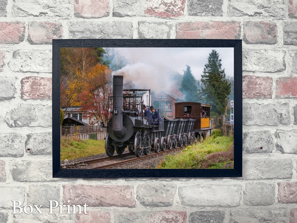 Locomotion No.1 On The NYMR 4 Locomotion No.1 On The NYMR - Landscape-Box-Print
