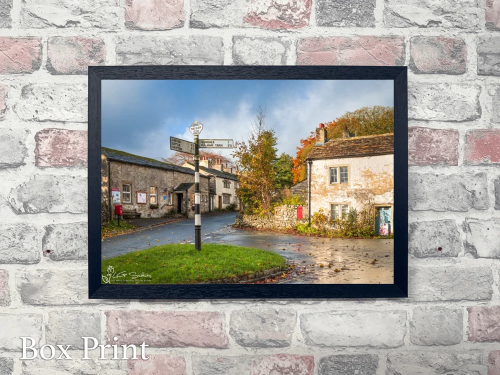 Malham Village 4 Malham Village - Landscape-Box-Print