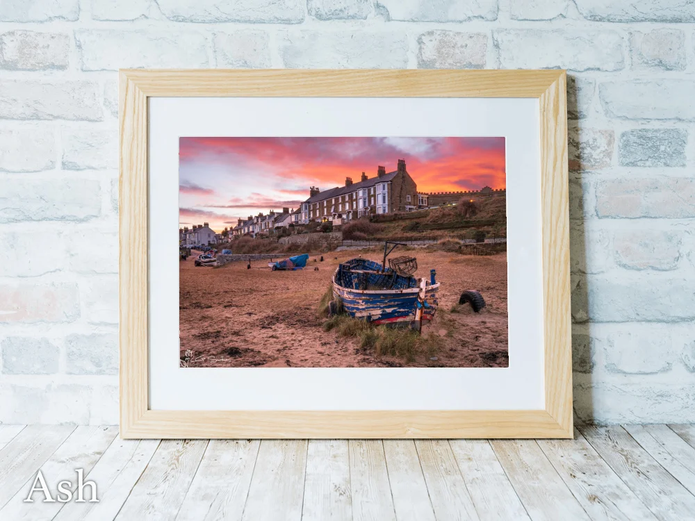 Marske Sunset 7 Marske Sunset - Ash-Landscape-Frame