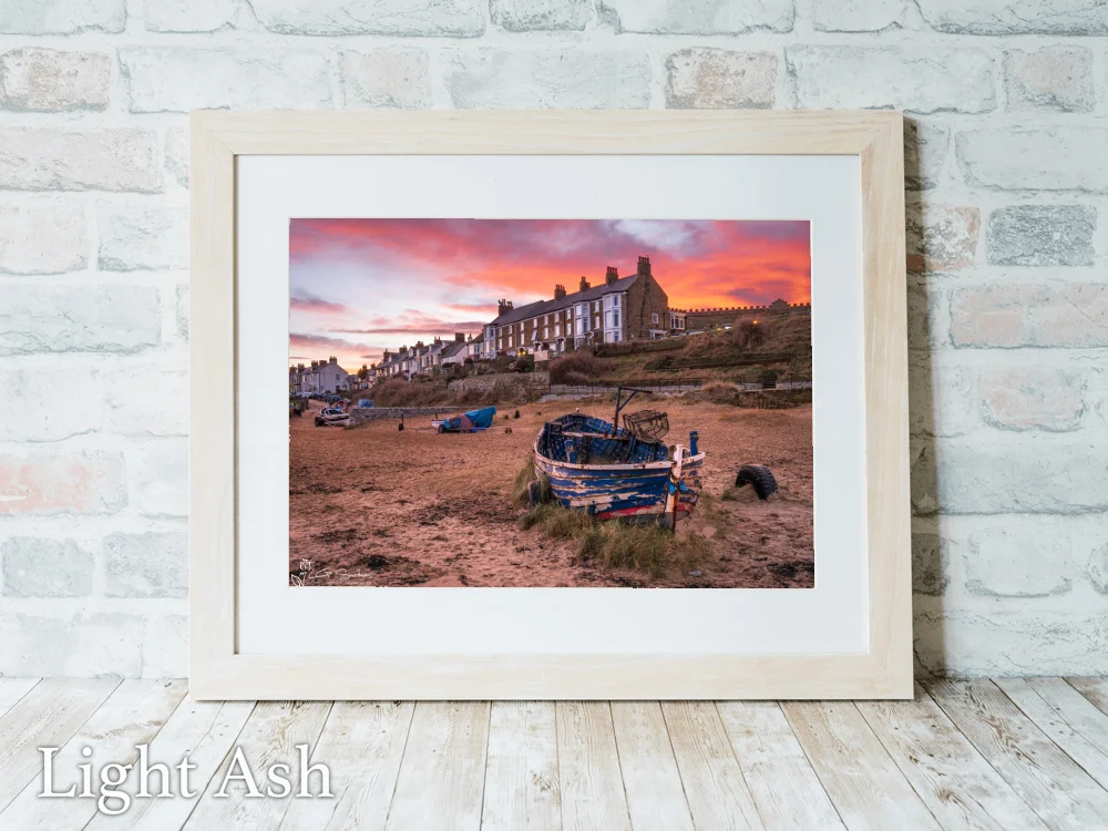 Marske Sunset 5 Marske Sunset - Light-Ash-Landscape-Frame