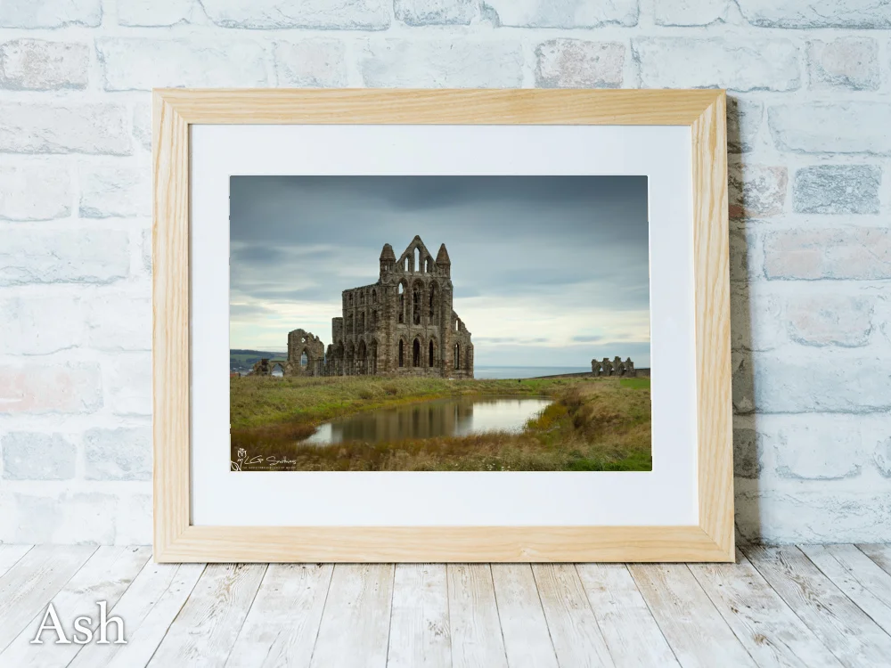 Moody Whitby Abbey 7 Moody Whitby Abbey - Ash-Landscape-Frame