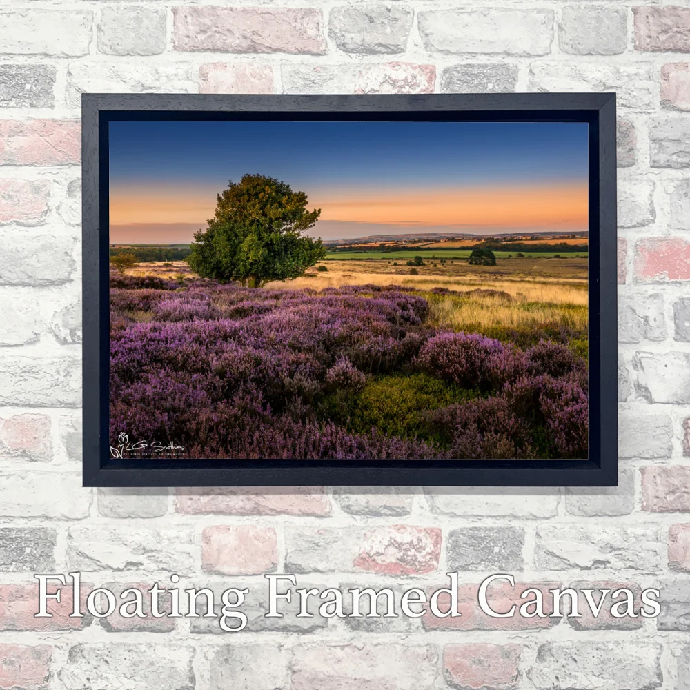 Moorsholm From The Moor 3 Moorsholm From The Moor - Landscape-Float-Frame-Canvas
