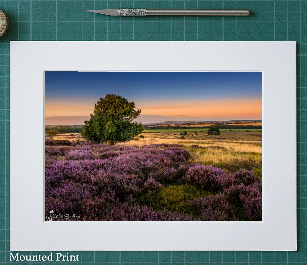 Moorsholm From The Moor 2 Moorsholm From The Moor - Landscape-Mounted-Print