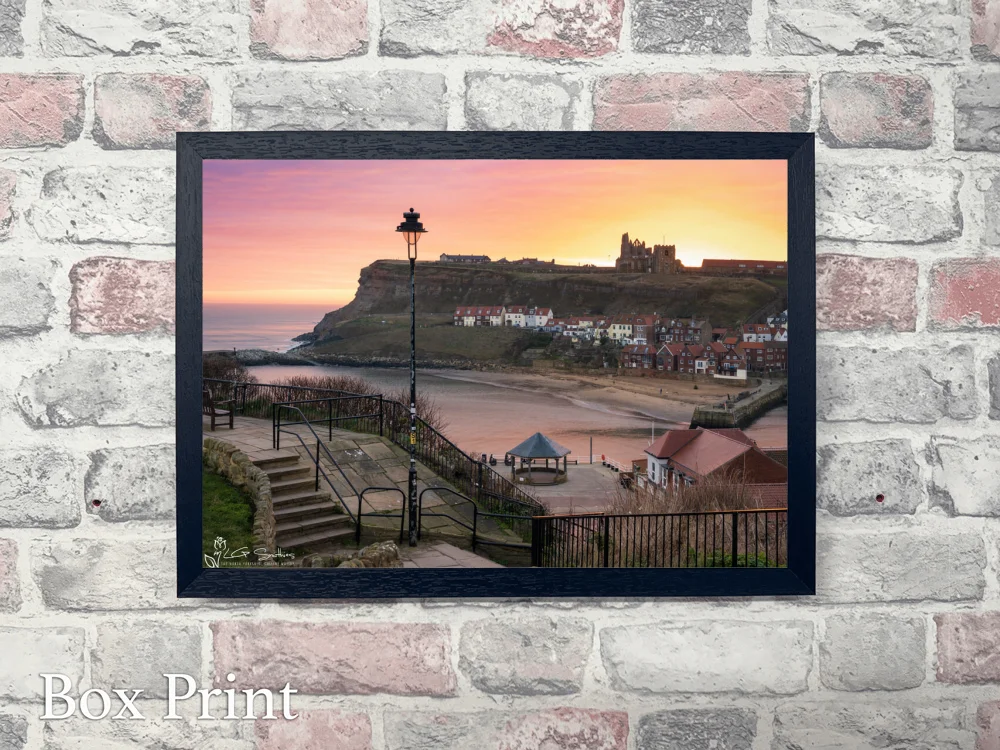 New Whitby 4 New Whitby - Landscape-Box-Print