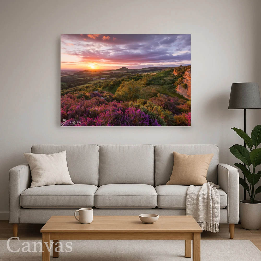 Odin's Hill Roseberry Topping 8 Odin's Hill Roseberry Topping - Wall-art-for-living-room-landscape
