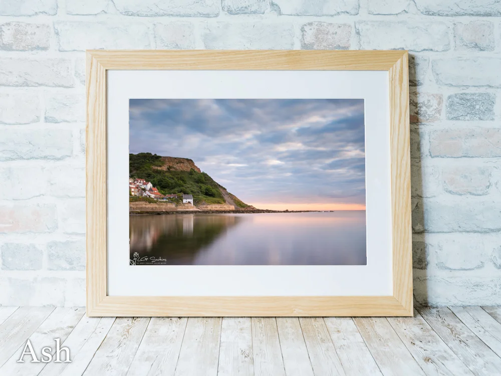 Peaceful Runswick Bay 7 Peaceful Runswick Bay - Ash-Landscape-Frame