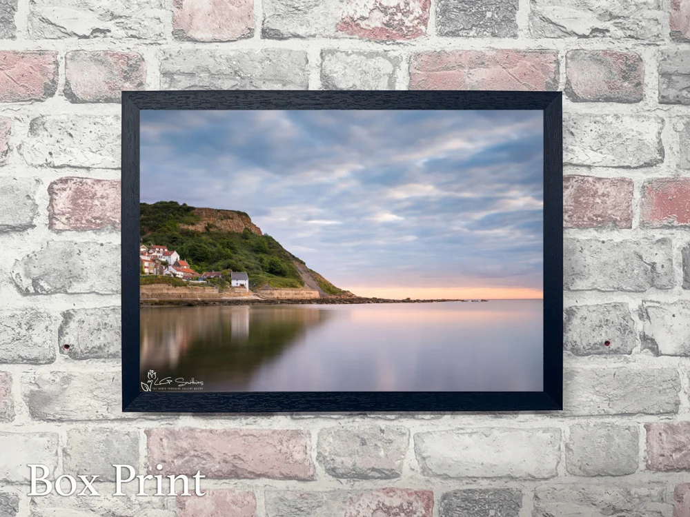 Peaceful Runswick Bay 4 Peaceful Runswick Bay - Landscape-Box-Print