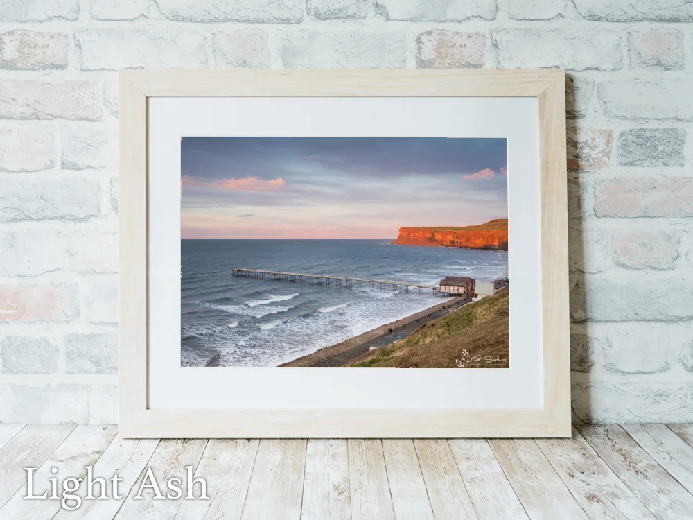 Pier and Huntcliff 5 Pier and Huntcliff - Light-Ash-Landscape-Frame