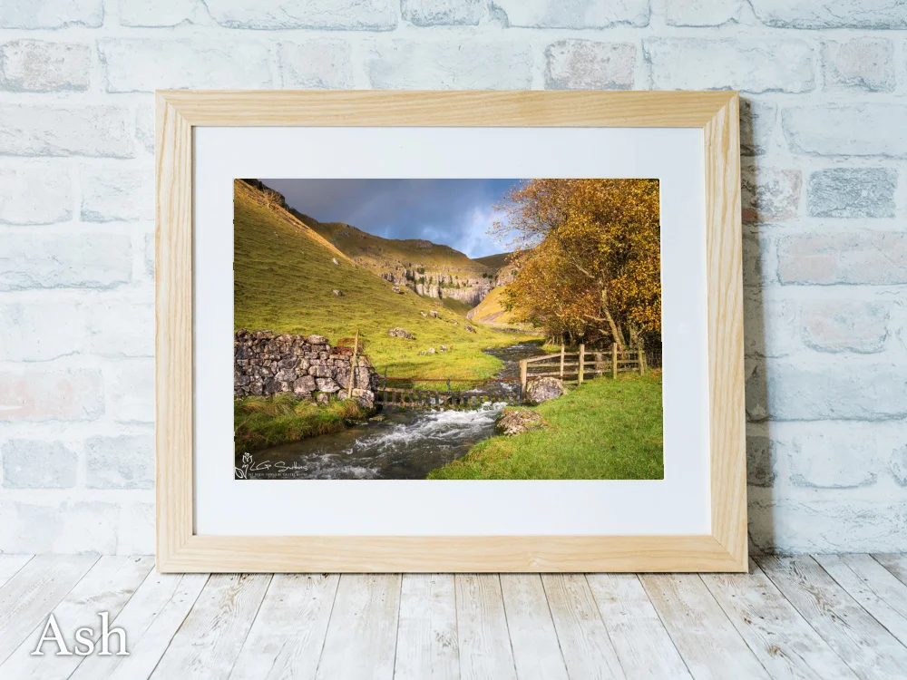 Rainbow Over Gordale Scar 7 Rainbow Over Gordale Scar - Ash-Landscape-Frame
