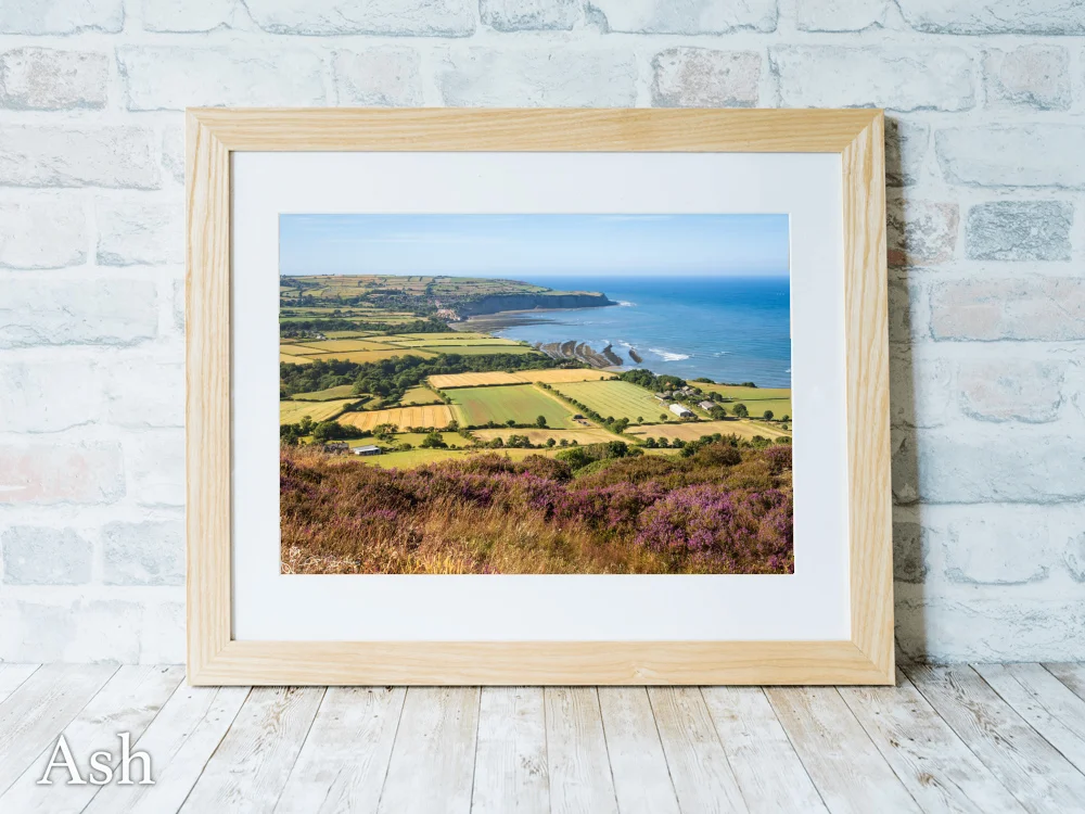 Ravenscar to Robin Hoods Bay On A Summers Afternoon 7 Ravenscar to Robin Hoods Bay On A Summers Afternoon - Ash-Landscape-Frame