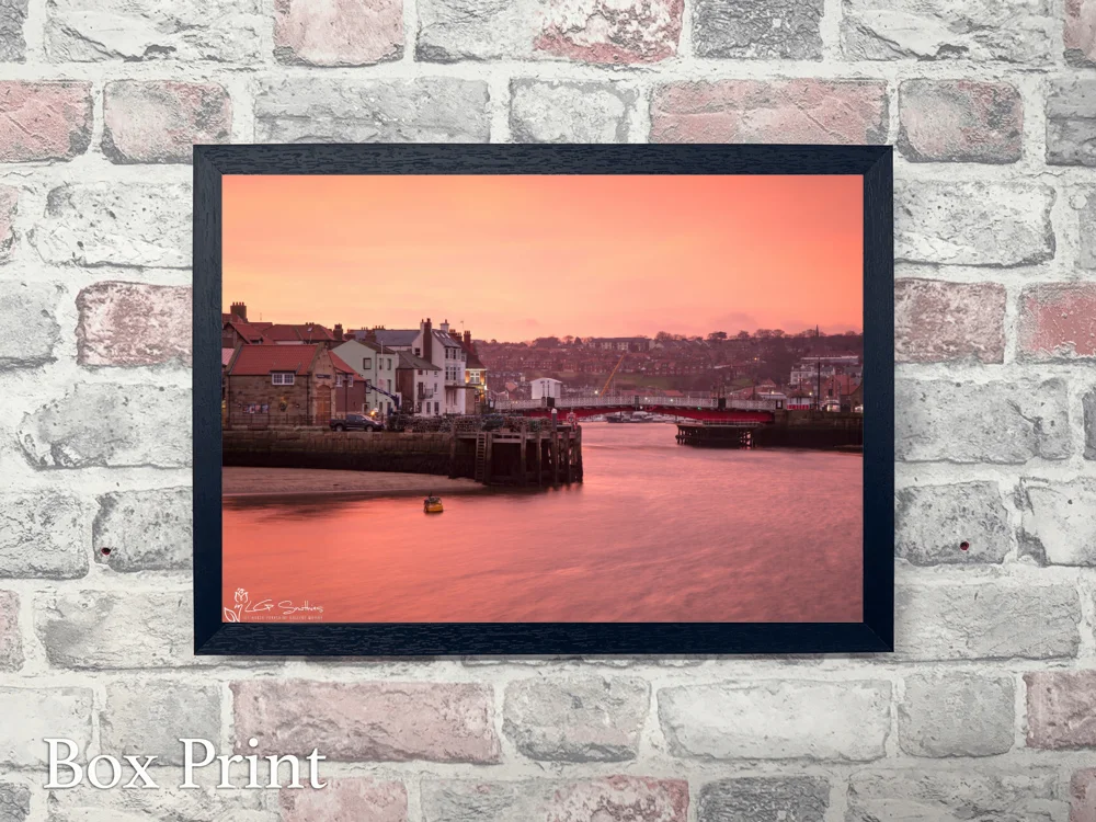 Red River Esk At Whitby 4 Red River Esk At Whitby - Landscape-Box-Print