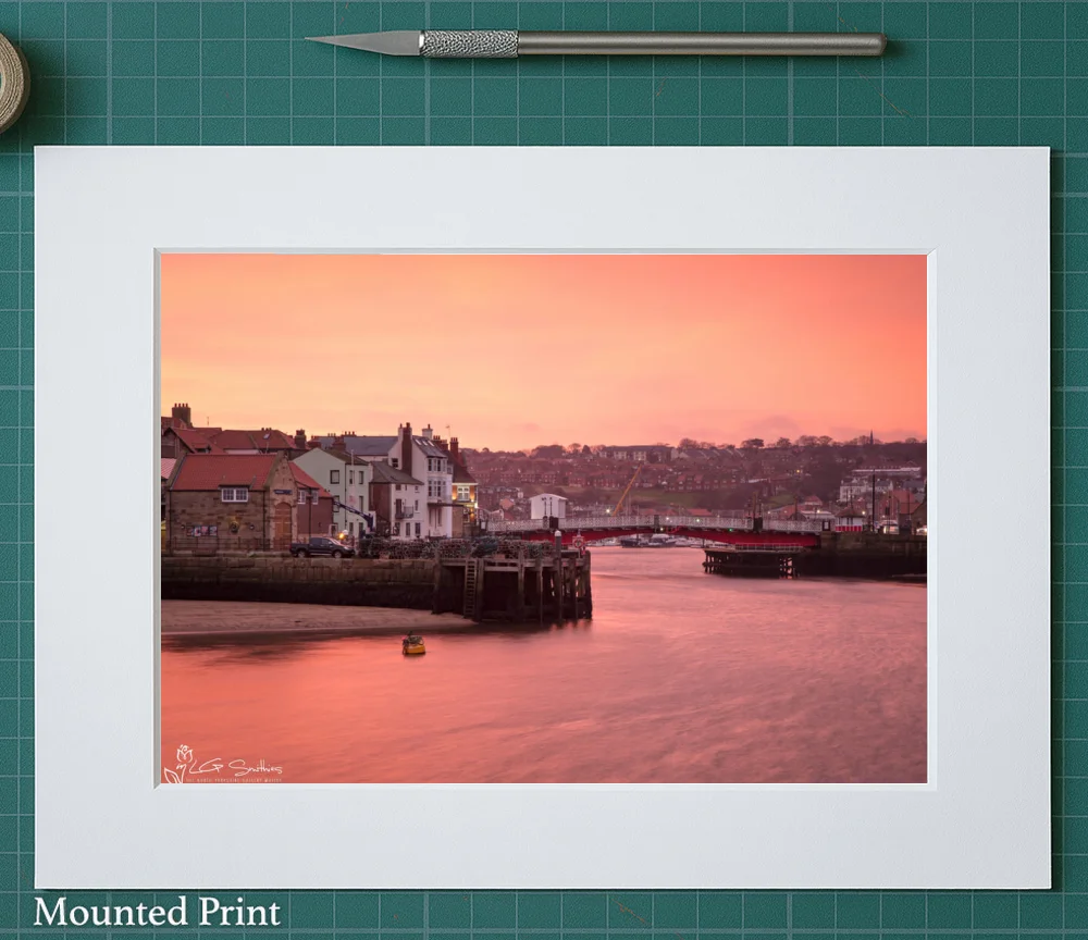 Red River Esk At Whitby 2 Red River Esk At Whitby - Landscape-Mounted-Print