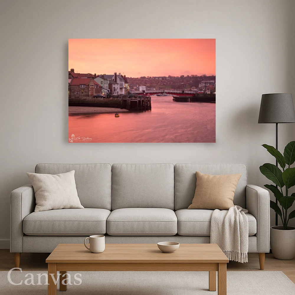 Red River Esk At Whitby 8 Red River Esk At Whitby - Wall-art-for-living-room-landscape