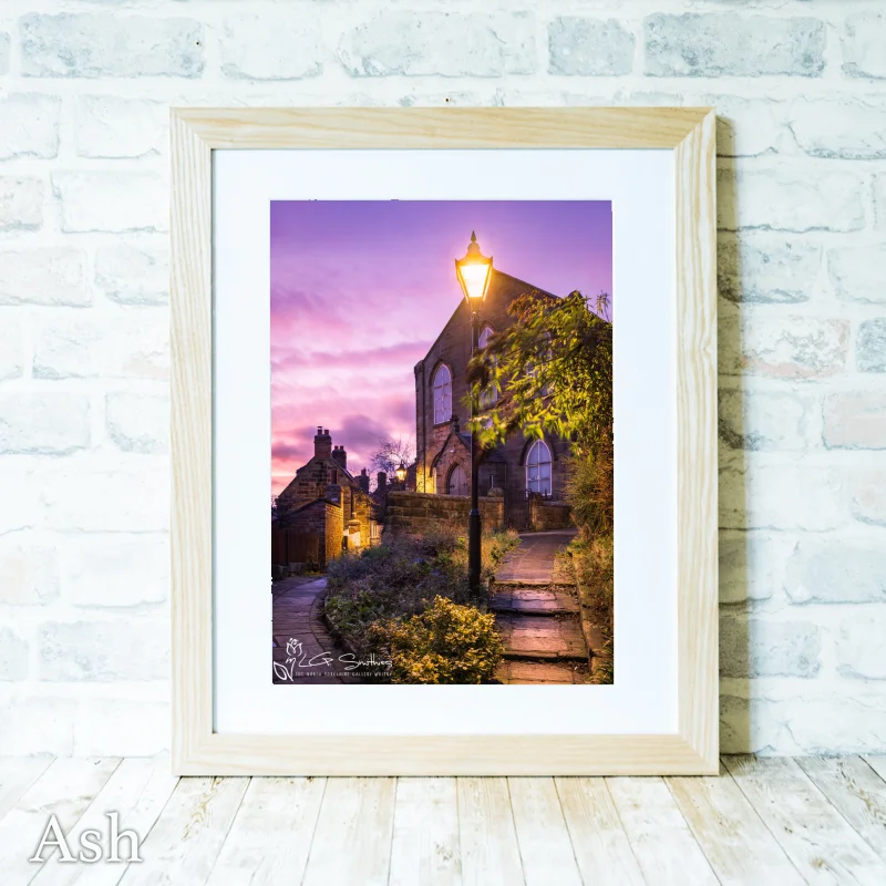 Robin Hoods Bay Congregational Church 4 Robin Hoods Bay Congregational Church - Ash-Portrait-Frame