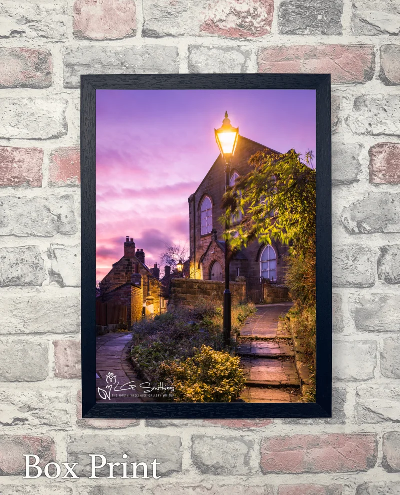 Robin Hoods Bay Congregational Church 6 Robin Hoods Bay Congregational Church - Box-Print-Portrait