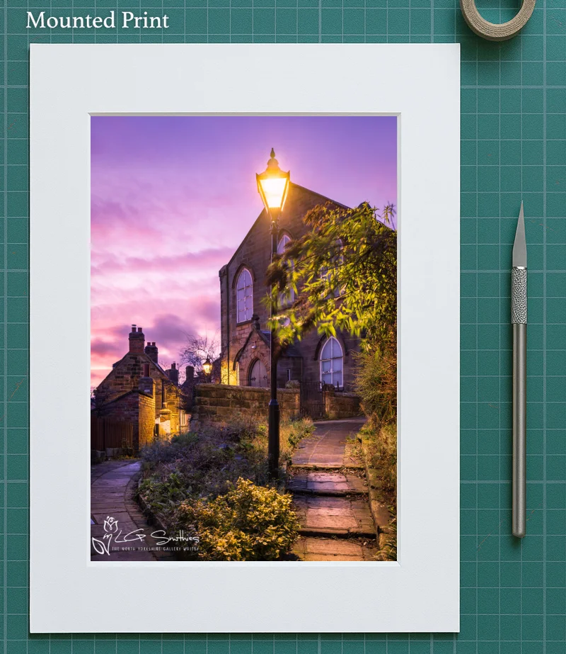 Robin Hoods Bay Congregational Church 5 Robin Hoods Bay Congregational Church - Mounted-Print-Portrait