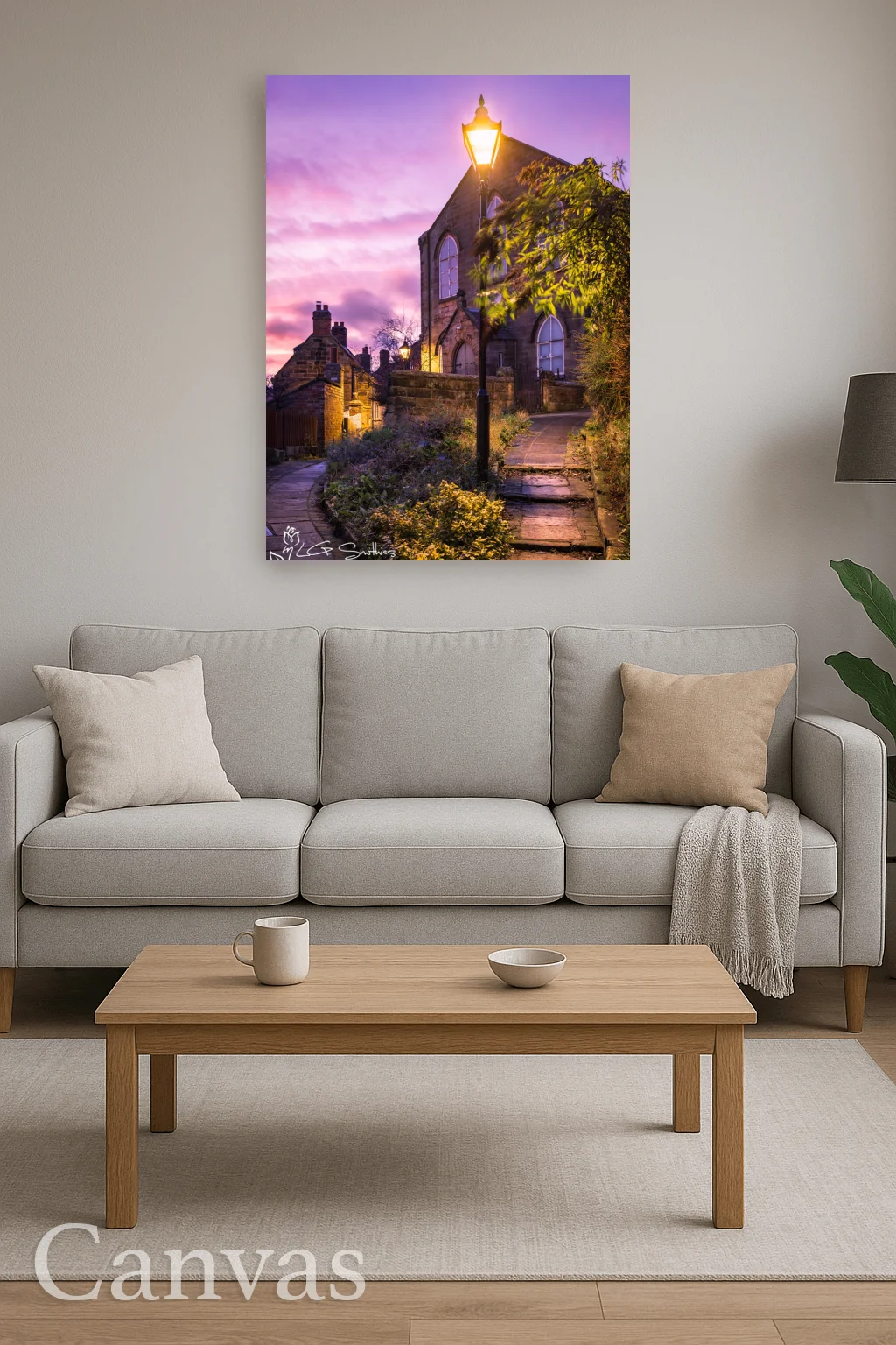 Robin Hoods Bay Congregational Church 8 Robin Hoods Bay Congregational Church - Wall-art-for-living-room-portrait