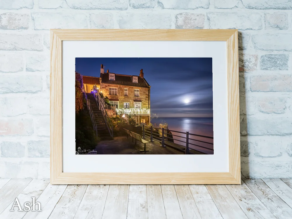 Robin Hood's Bay December 7 Robin Hood's Bay December - Ash-Landscape-Frame