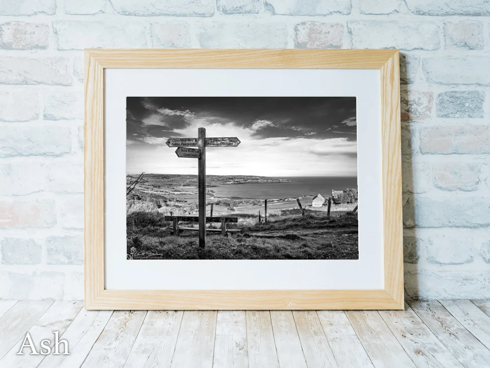 Robin Hood's Bay View 7 Robin Hood's Bay View - Ash-Landscape-Frame