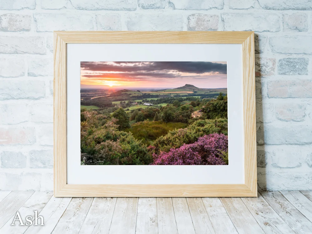 Roseberry Topping Middlesbrough 7 Roseberry Topping Middlesbrough - Ash-Landscape-Frame