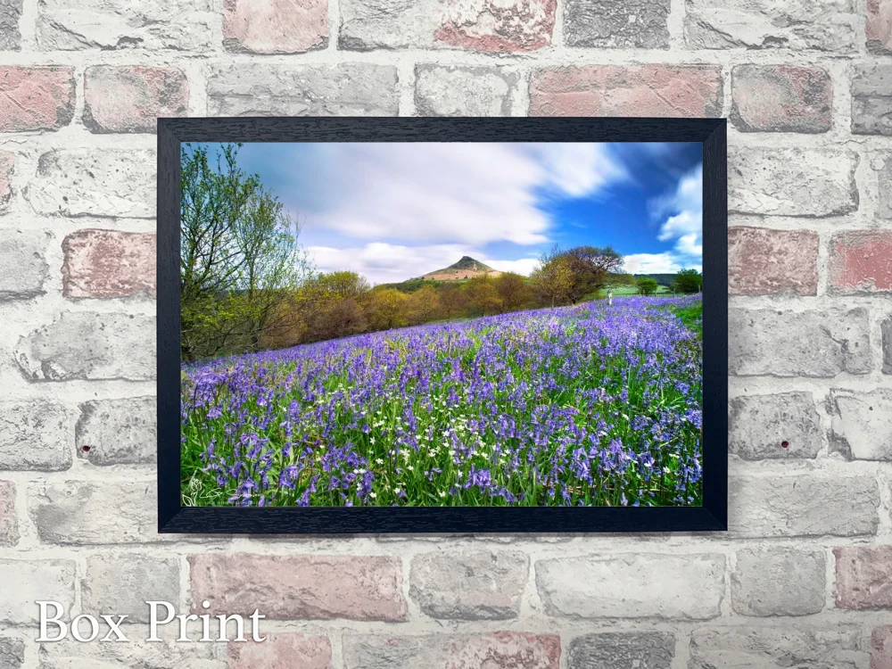 Roseberry Topping Passing Time 4 Roseberry Topping Passing Time - Landscape-Box-Print