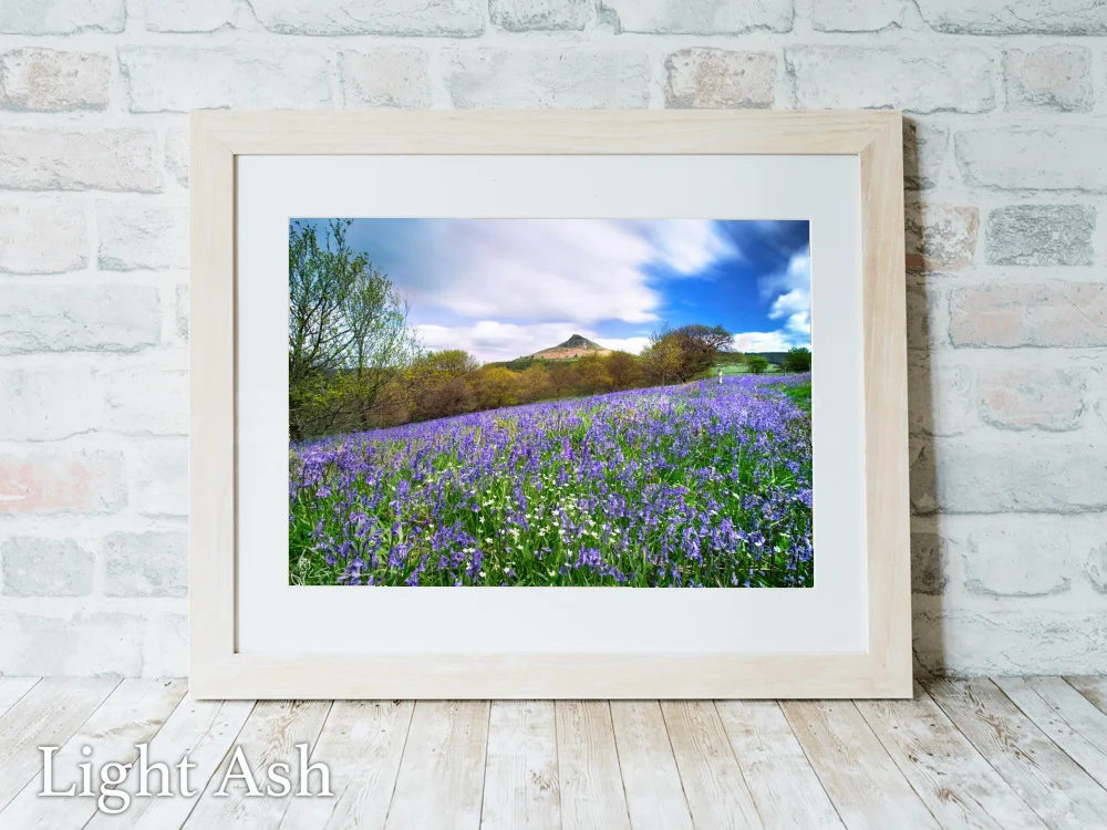 Roseberry Topping Passing Time 5 Roseberry Topping Passing Time - Light-Ash-Landscape-Frame