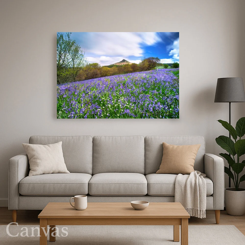 Roseberry Topping Passing Time 8 Roseberry Topping Passing Time - Wall-art-for-living-room-landscape