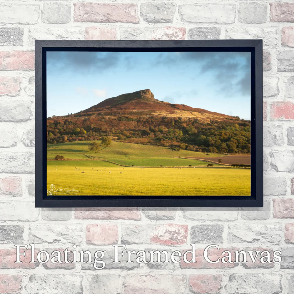 Roseberry Topping Teesside 3 Roseberry Topping Teesside - Landscape-Float-Frame-Canvas