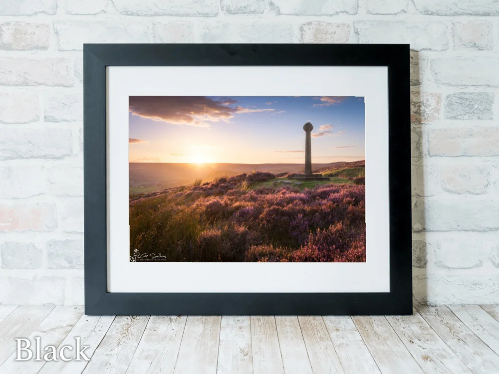Rosedale Sunset 6 Rosedale Sunset - Black-Landscape-Frame