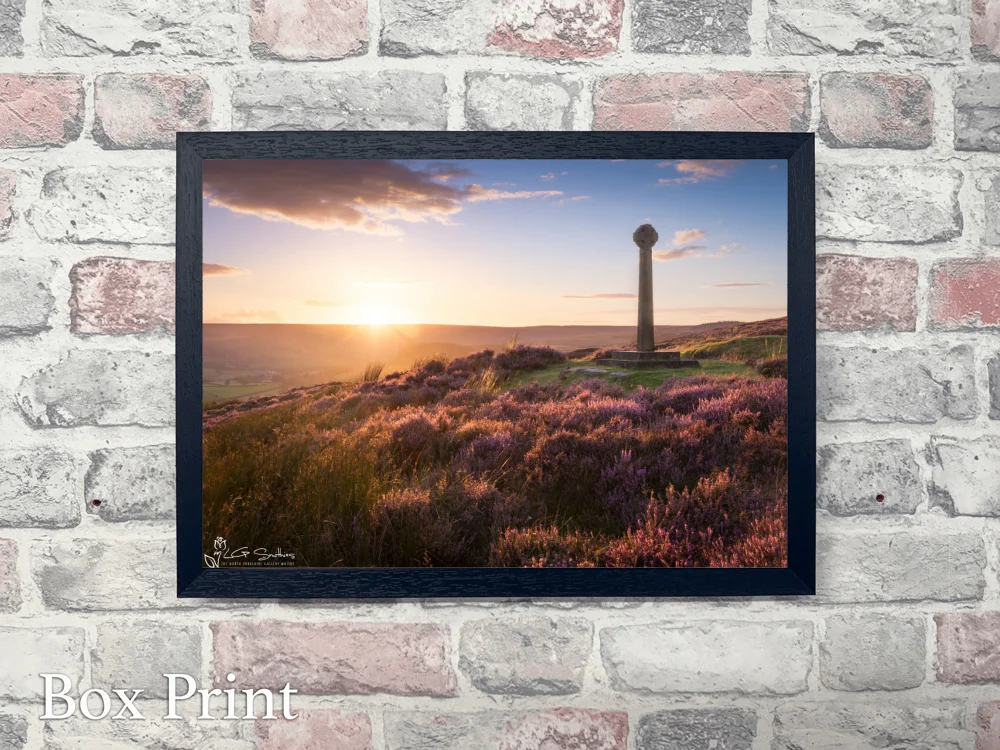 Rosedale Sunset 4 Rosedale Sunset - Landscape-Box-Print