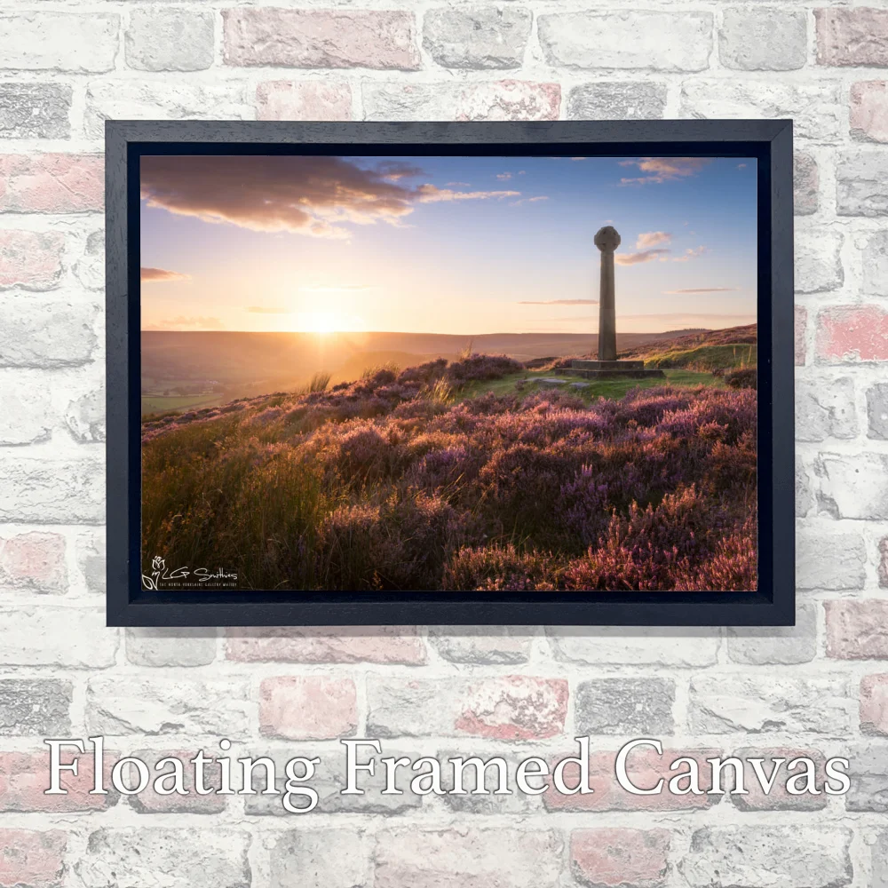 Rosedale Sunset 3 Rosedale Sunset - Landscape-Float-Frame-Canvas